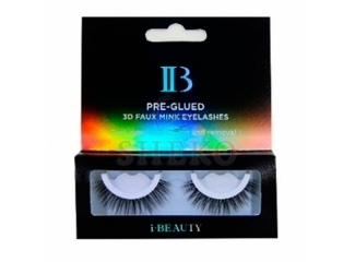 Вії накладні попередньо проклеєні багаторазові I-BEAUTY 3D FAUX MINK D-42